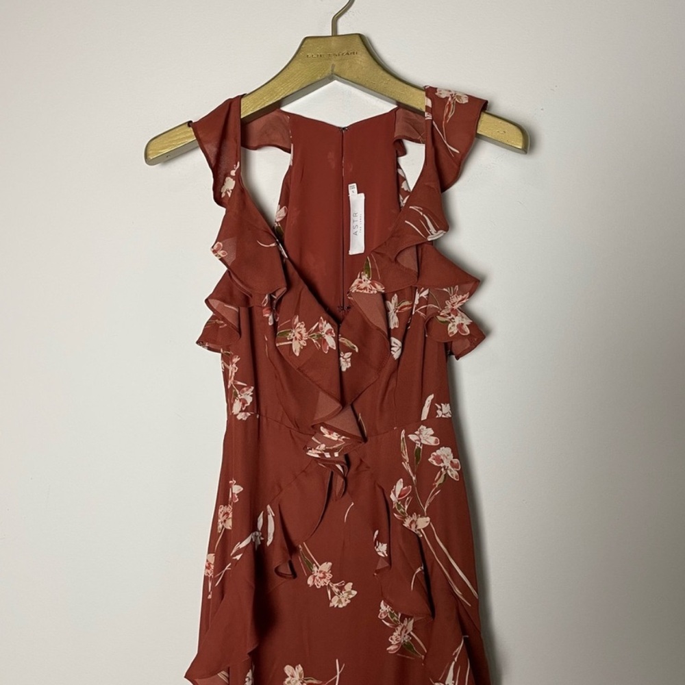 ASTR The Label Floral Ruffle Maxi Dress \\ S - Picture 3 of 11